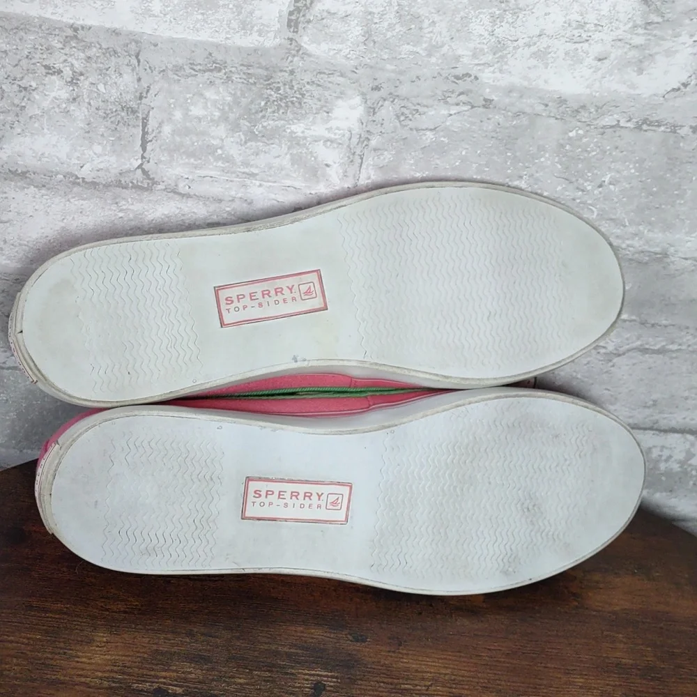 Sperry Top-Sider Canvas Slip-on Boat Shoes - Picture 10 of 11